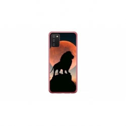 Husa personalizata tip carcasa HQPrint pentru Samsung Galaxy A02S, model Lion 1, multicolor, S1D1M0110