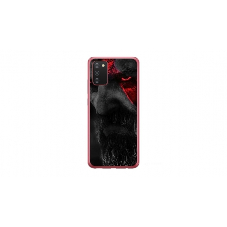 Husa personalizata tip carcasa HQPrint pentru Samsung Galaxy A02S, model God of War 3, multicolor, S1D1M0111