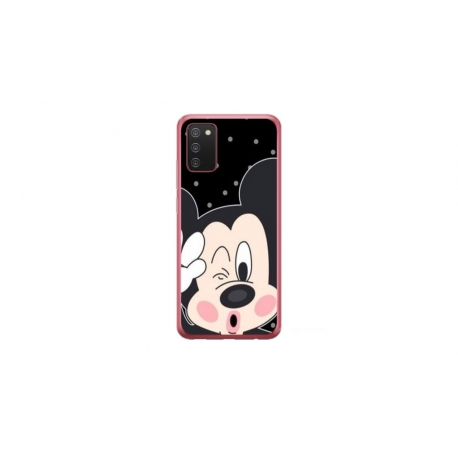 Husa personalizata tip carcasa HQPrint pentru Samsung Galaxy A02S, model Mickey 1, multicolor, S1D1M0124