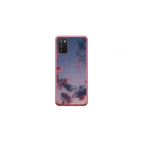 Husa personalizata tip carcasa HQPrint pentru Samsung Galaxy A02S, model Moody Sky, multicolor, S1D1M0146