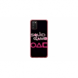 Husa personalizata tip carcasa HQPrint pentru Samsung Galaxy A02S, model Squid Game 4, multicolor, S1D1M0176