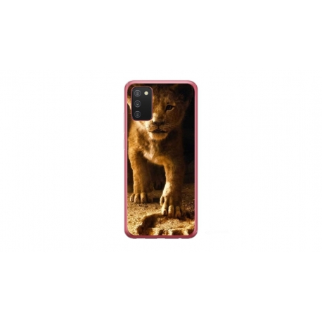Husa personalizata tip carcasa HQPrint pentru Samsung Galaxy A02S, model Lion King 2, multicolor, S1D1M0198