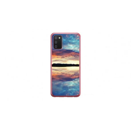 Husa personalizata tip carcasa HQPrint pentru Samsung Galaxy A02S, model Nice View 12, multicolor, S1D1M0247