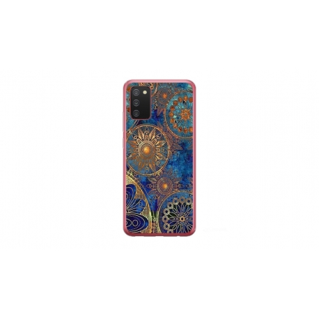 Husa personalizata tip carcasa HQPrint pentru Samsung Galaxy A02S, model Mandela 3, multicolor, S1D1M0256