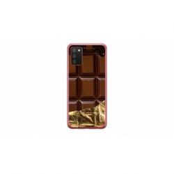 Husa personalizata tip carcasa HQPrint pentru Samsung Galaxy A02S, model Chocolate, multicolor, S1D1M0272