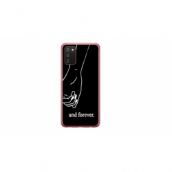 Husa personalizata tip carcasa HQPrint pentru Samsung Galaxy A02S, model Always and Forever 2, multicolor, S1D1M0280