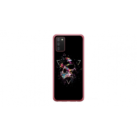 Husa personalizata tip carcasa HQPrint pentru Samsung Galaxy A02S, model Colorful 5, multicolor, S1D1M0302