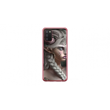 Husa personalizata tip carcasa HQPrint pentru Samsung Galaxy A02S, model Alien Queen, multicolor, S1D1M0308