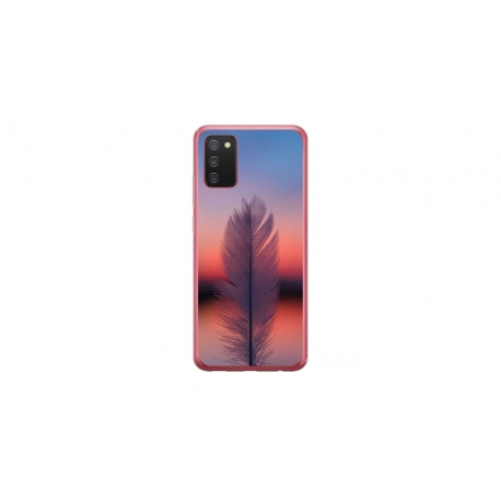 Husa personalizata tip carcasa HQPrint pentru Samsung Galaxy A02S, model Fulg, multicolor, S1D1M0309