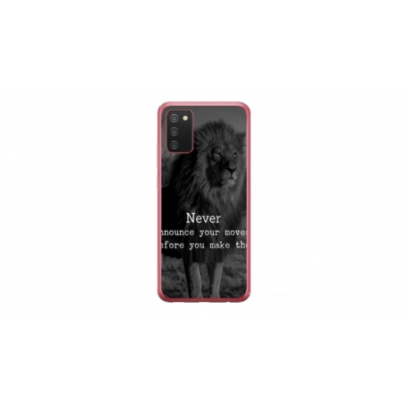 Husa personalizata tip carcasa HQPrint pentru Samsung Galaxy A02S, model Quote 2, multicolor, S1D1M0330