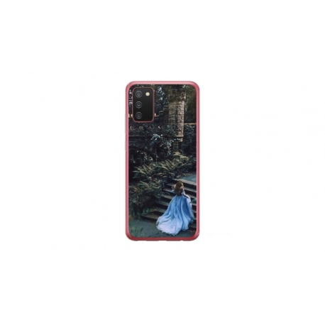Husa personalizata tip carcasa HQPrint pentru Samsung Galaxy A02S, model Bride, multicolor, S1D1M0338