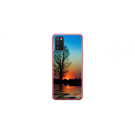 Husa personalizata tip carcasa HQPrint pentru Samsung Galaxy A03S, model Apus, multicolor, S1D1M0006