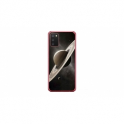 Husa personalizata tip carcasa HQPrint pentru Samsung Galaxy A02S, model Planet 2, multicolor, S1D1M0348