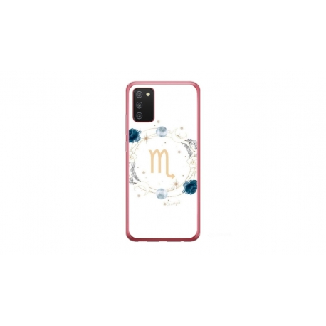 Husa personalizata tip carcasa HQPrint pentru Samsung Galaxy A02S, model Zodiac Circle, multicolor, S1D1M0349