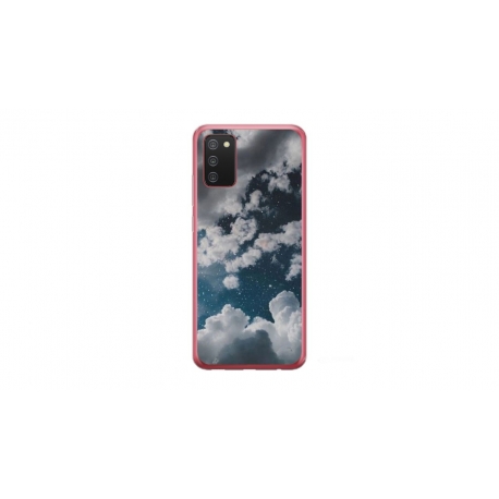 Husa personalizata tip carcasa HQPrint pentru Samsung Galaxy A03S, model Blue Sky, multicolor, S1D1M0023