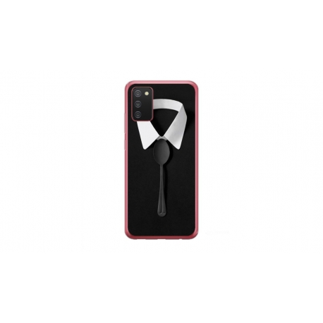 Husa personalizata tip carcasa HQPrint pentru Samsung Galaxy A03S, model Mr Fancy, multicolor, S1D1M0036