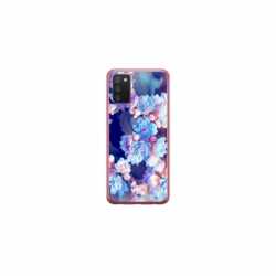 Husa personalizata tip carcasa HQPrint pentru Samsung Galaxy A03S, model Flowers 2, multicolor, S1D1M0038
