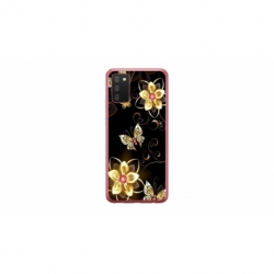 Husa personalizata tip carcasa HQPrint pentru Samsung Galaxy A03S, model Butterfly 5, multicolor, S1D1M0042