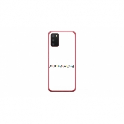 Husa personalizata tip carcasa HQPrint pentru Samsung Galaxy A03S, model FRIENDS 1, multicolor, S1D1M0043