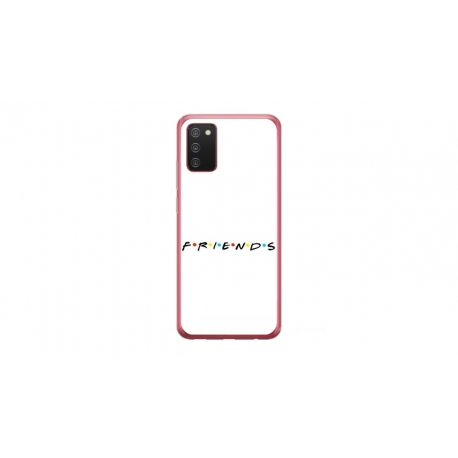 Husa personalizata tip carcasa HQPrint pentru Samsung Galaxy A03S, model FRIENDS 1, multicolor, S1D1M0043