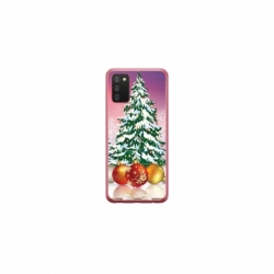 Husa personalizata tip carcasa HQPrint pentru Samsung Galaxy A03S, model Christmas Tree 1, multicolor, S1D1M0057