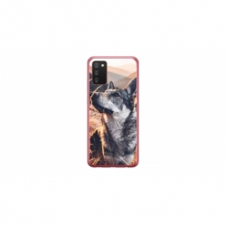 Husa personalizata tip carcasa HQPrint pentru Samsung Galaxy A03S, model Dog 1, multicolor, S1D1M0064