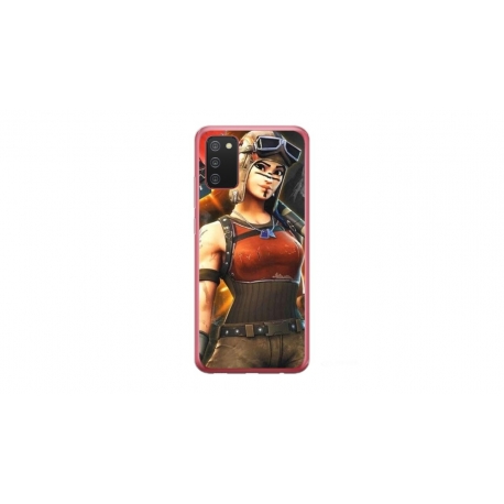 Husa personalizata tip carcasa HQPrint pentru Samsung Galaxy A03S, model Fortnite 1, multicolor, S1D1M0073