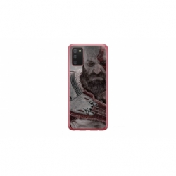 Husa personalizata tip carcasa HQPrint pentru Samsung Galaxy A03S, model God of War 2, multicolor, S1D1M0081