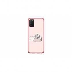Husa personalizata tip carcasa HQPrint pentru Samsung Galaxy A03S, model Bears 3, multicolor, S1D1M0115