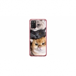 Husa personalizata tip carcasa HQPrint pentru Samsung Galaxy A03S, model Cats, multicolor, S1D1M0116