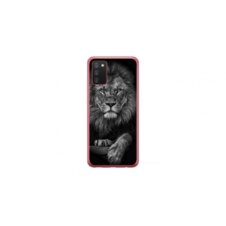 Husa personalizata tip carcasa HQPrint pentru Samsung Galaxy A03S, model Lion 2, multicolor, S1D1M0117