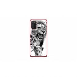 Husa personalizata tip carcasa HQPrint pentru Samsung Galaxy A03S, model Lion 3, multicolor, S1D1M0118
