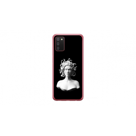 Husa personalizata tip carcasa HQPrint pentru Samsung Galaxy A03S, model Medusa 1, multicolor, S1D1M0121