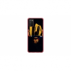 Husa personalizata tip carcasa HQPrint pentru Samsung Galaxy A03S, model Messi 2, multicolor, S1D1M0134