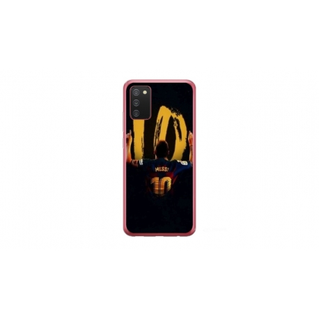 Husa personalizata tip carcasa HQPrint pentru Samsung Galaxy A03S, model Messi 2, multicolor, S1D1M0134