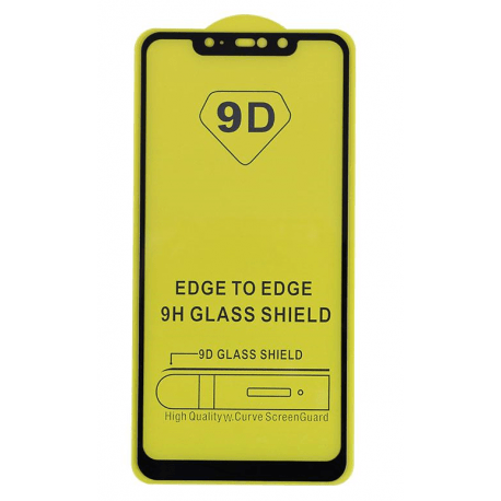 Folie de Sticla 9D Full Glue XIAOMI Redmi Note 6 Pro (Negru) Smart Glass
