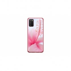 Husa personalizata tip carcasa HQPrint pentru Samsung Galaxy A03S, model Flowers 9, multicolor, S1D1M0142