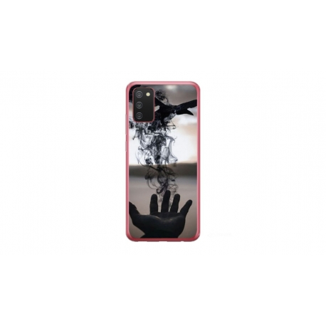 Husa personalizata tip carcasa HQPrint pentru Samsung Galaxy A03S, model Black Magic, multicolor, S1D1M0152