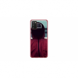 Husa personalizata tip carcasa HQPrint pentru Samsung Galaxy A03S, model Squid Game 2, multicolor, S1D1M0174