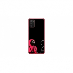 Husa personalizata tip carcasa HQPrint pentru Samsung Galaxy A03S, model Squid Game 5, multicolor, S1D1M0177
