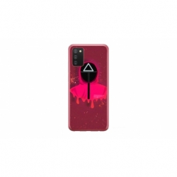 Husa personalizata tip carcasa HQPrint pentru Samsung Galaxy A03S, model Squid Game 6, multicolor, S1D1M0178