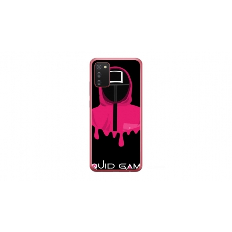 Husa personalizata tip carcasa HQPrint pentru Samsung Galaxy A03S, model Squid Game 7, multicolor, S1D1M0179