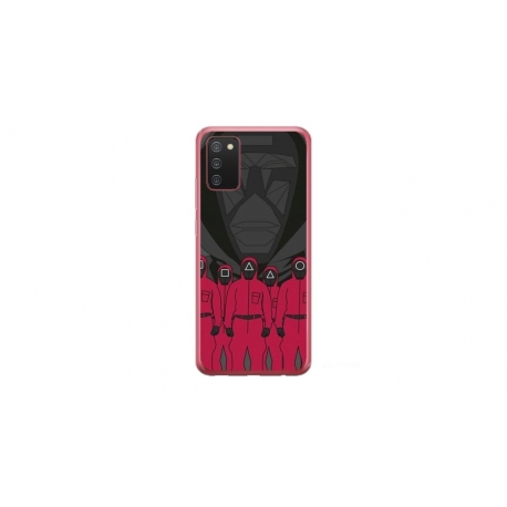 Husa personalizata tip carcasa HQPrint pentru Samsung Galaxy A03S, model Squid Game 15, multicolor, S1D1M0187