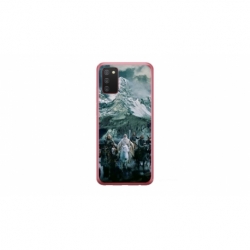 Husa personalizata tip carcasa HQPrint pentru Samsung Galaxy A03S, model Lord of the Rings 1, multicolor, S1D1M0189