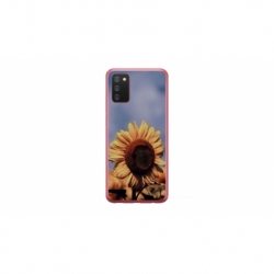 Husa personalizata tip carcasa HQPrint pentru Samsung Galaxy A03S, model Sunflower 1, multicolor, S1D1M0193