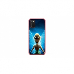 Husa personalizata tip carcasa HQPrint pentru Samsung Galaxy A03S, model Tinkerbell 1, multicolor, S1D1M0202
