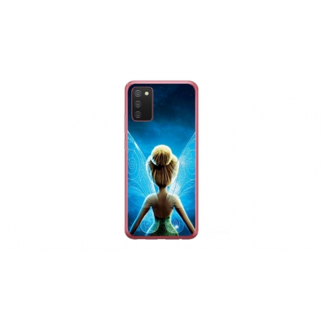 Husa personalizata tip carcasa HQPrint pentru Samsung Galaxy A03S, model Tinkerbell 1, multicolor, S1D1M0202