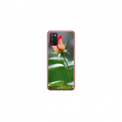 Husa personalizata tip carcasa HQPrint pentru Samsung Galaxy A03S, model Flowers 13, multicolor, S1D1M0206
