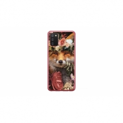 Husa personalizata tip carcasa HQPrint pentru Samsung Galaxy A03S, model Fox, multicolor, S1D1M0213