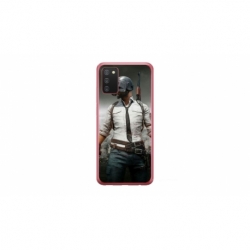 Husa personalizata tip carcasa HQPrint pentru Samsung Galaxy A03S, model PUBG 1, multicolor, S1D1M0214